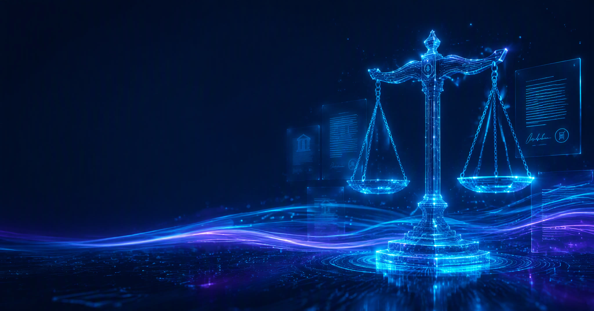 Futuristic scales of justice - legal technology for iGaming